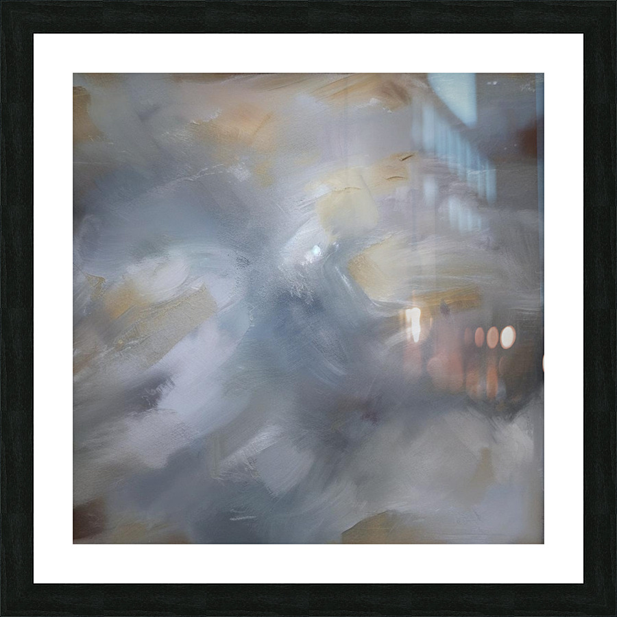 Clouded View Picture Frame print