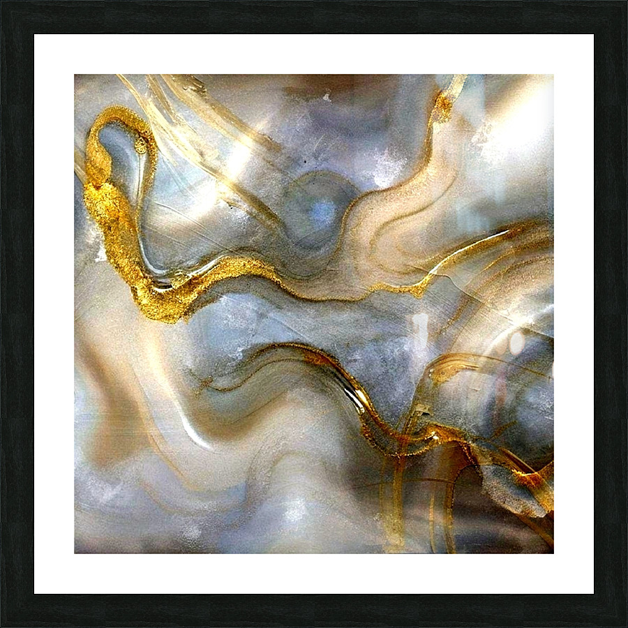 Moody Abstract 2 Picture Frame print