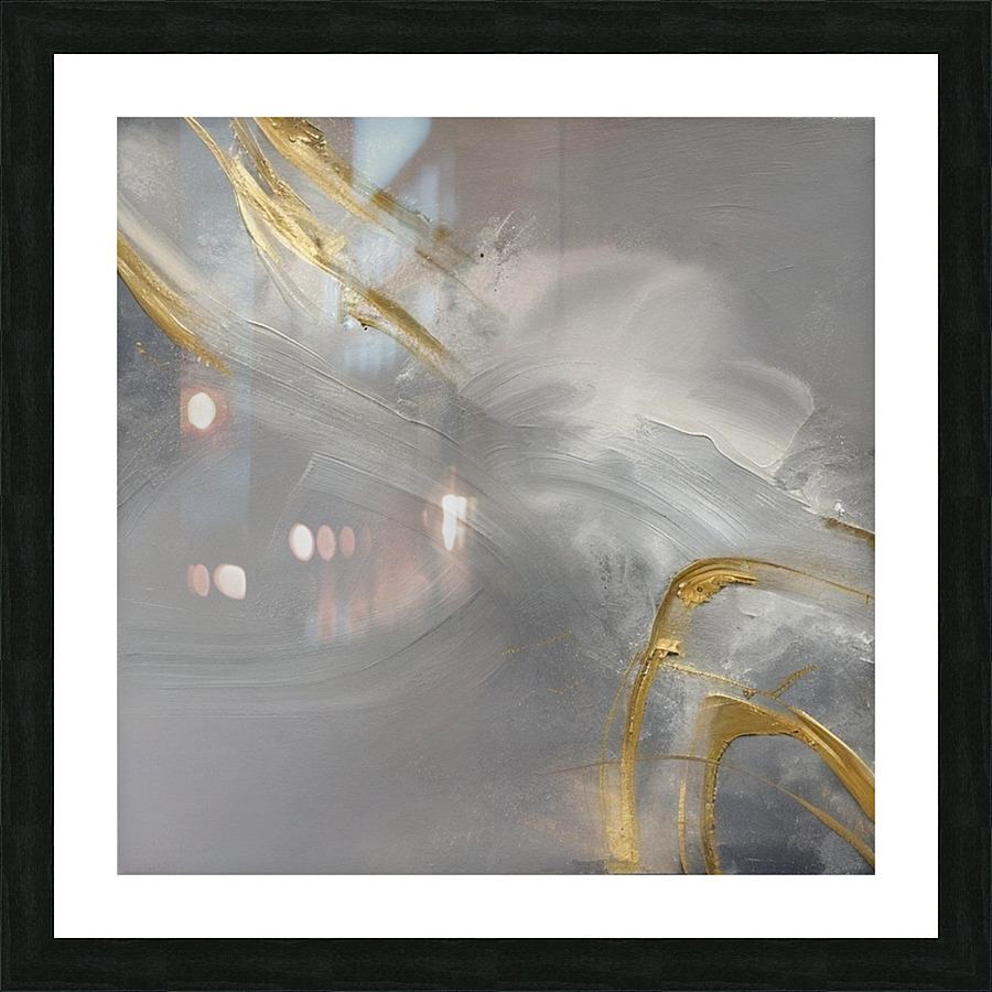 Moody Abstract Picture Frame print