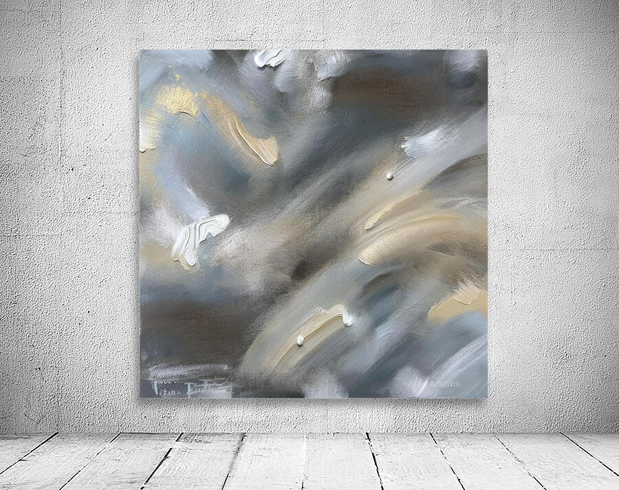 Whisper Abstract Wall Preview