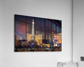 Paris Hotel  Casino at Night   Las Vegas NV SA104 Acrylic Print