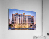 The Bellagio Fountains   Las Vegas NV 7R309825.jp Acrylic Print