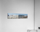 The Las Vegas NV Strip   Aerial Panoramic View DJ Acrylic Print