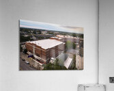 Bell Auditorium  James Broawn Arena Aerial View Acrylic Print