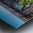 Grand Canyon Bridge   AZ 8187 Metal print