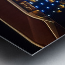 Circa Casino at Night   Las Vegas NV DSC03731 Metal print