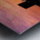 Augusta GA Skyline Sunset over the Savannah River Metal print