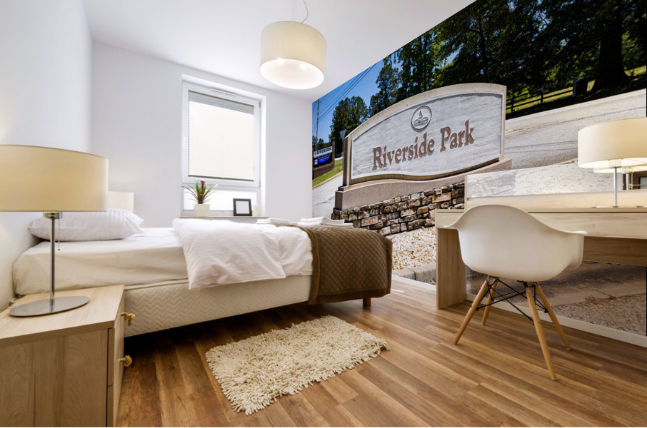 Riverside Park   Evans GA 6399 Mural print
