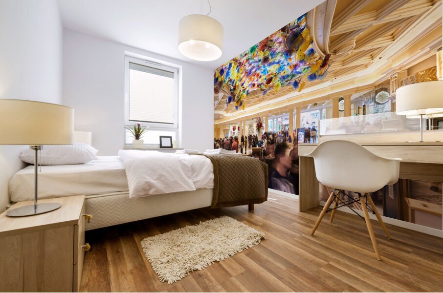 Bellagio Casino Lobby   Las Vegas NV DSC03442 Mural print