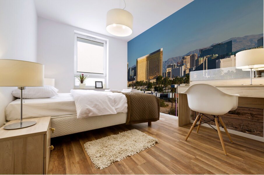 Las Vegas Skyline A9201506 Mural print