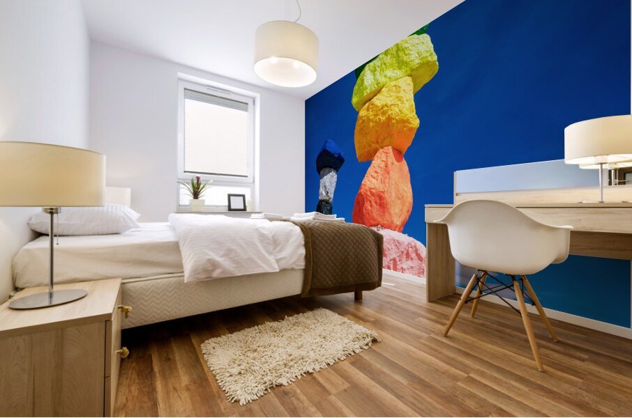 Seven Magic Mountains   Las Vegas NV 04945 Mural print