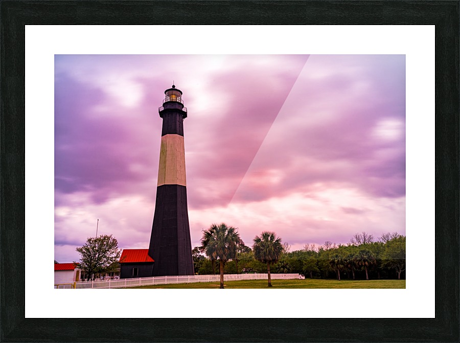 Tybee Lighthouse 03910 Picture Frame print