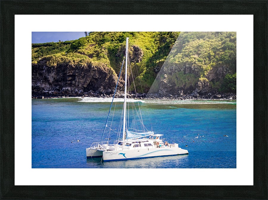 Honolua Bay   Maui Hawaii 1327 Picture Frame print