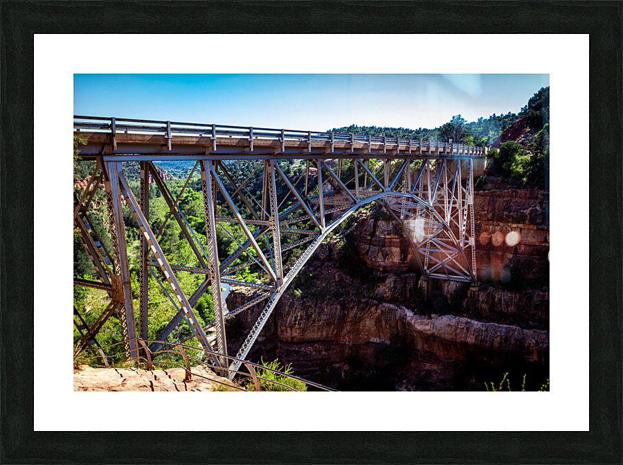 Grand Canyon Bridge   AZ 8187 Picture Frame print