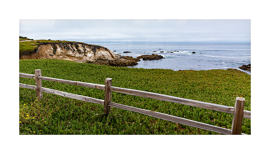 Monterey Peninsula Picture Frame print
