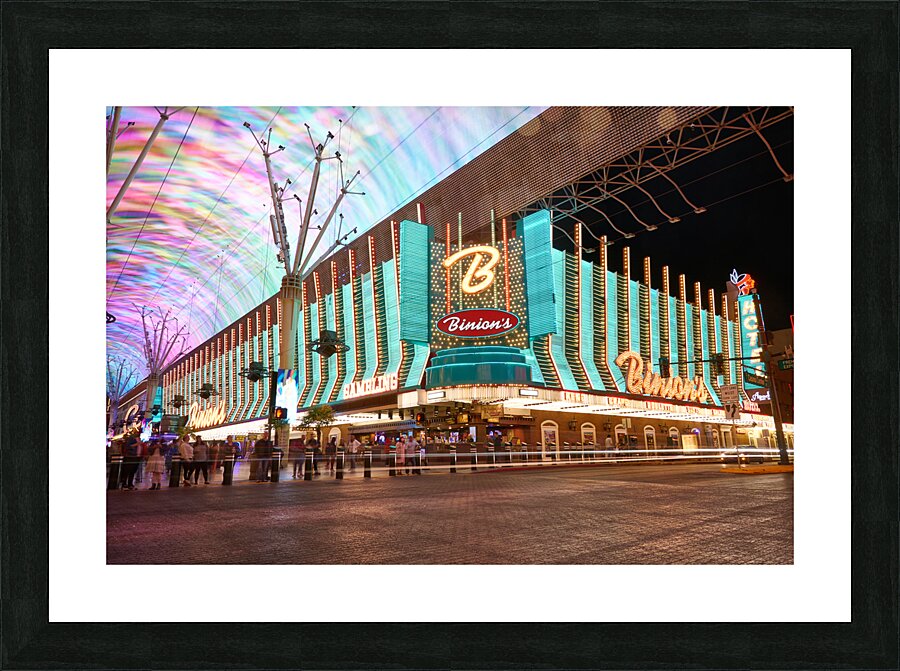 Binion s Casino   Las Vegas NV DSC08016 Picture Frame print