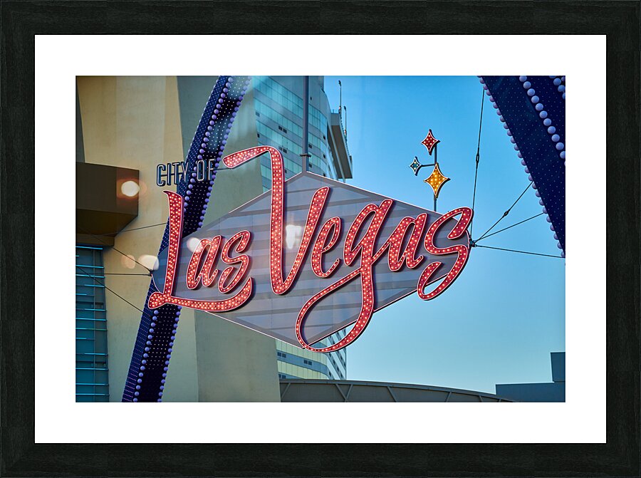 City of Las Vegas Sign DSC02629 Picture Frame print