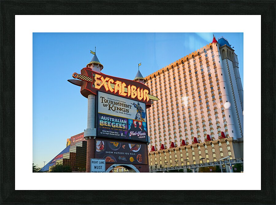 Excalibur Casino   Las Vegas NV DSC03941 Picture Frame print