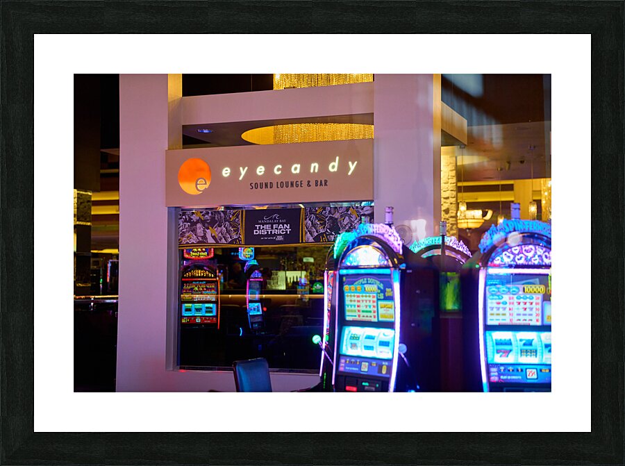 Eye Candy Lounge in Mandalay Bay   Las Vegas NV S Picture Frame print
