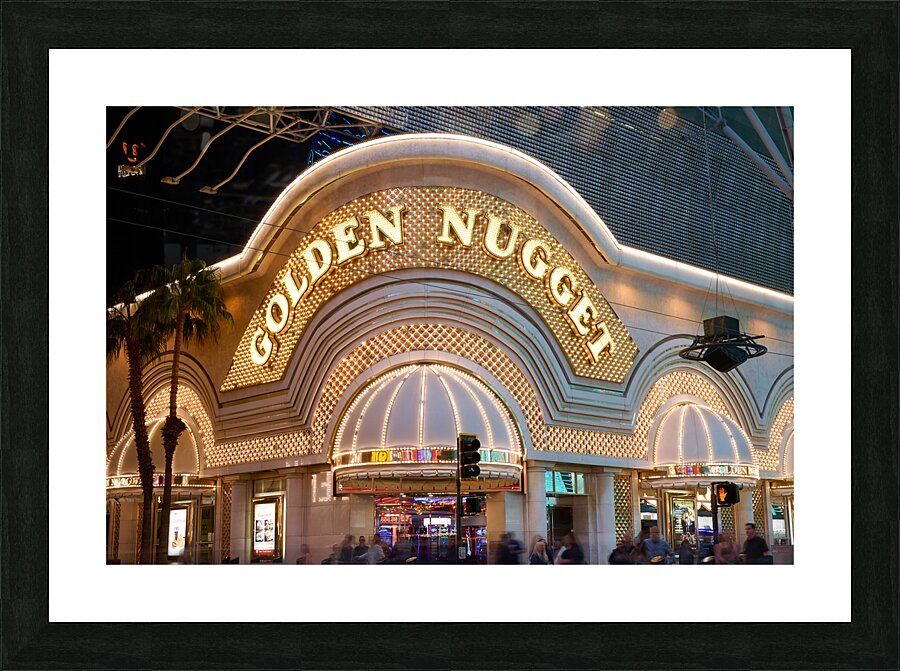 Golden Nugget Casino   Las Vegas NV DSC08029 Picture Frame print