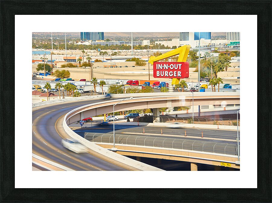 In N Out Burger   Las Vegas NV DSC02174 Picture Frame print