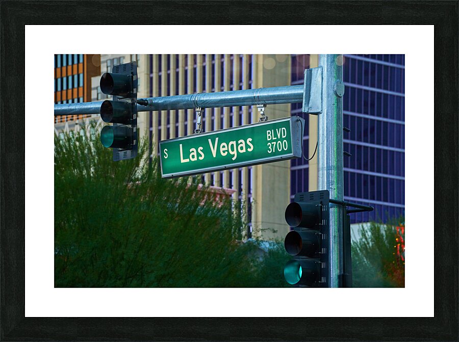 Las Vegas Blvd   The Strip DSC03929 Picture Frame print