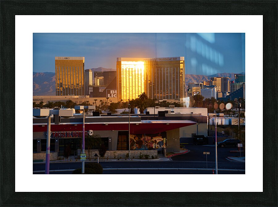 Las Vegas NV Skyline DSC01859 Picture Frame print