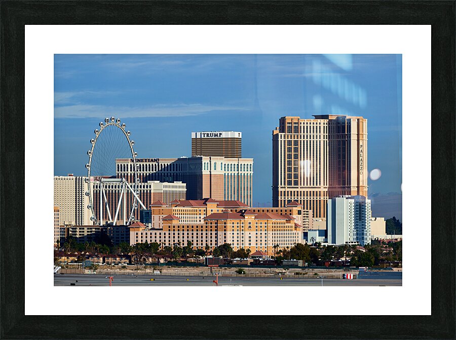 Las Vegas Skyline 7R308225 Picture Frame print
