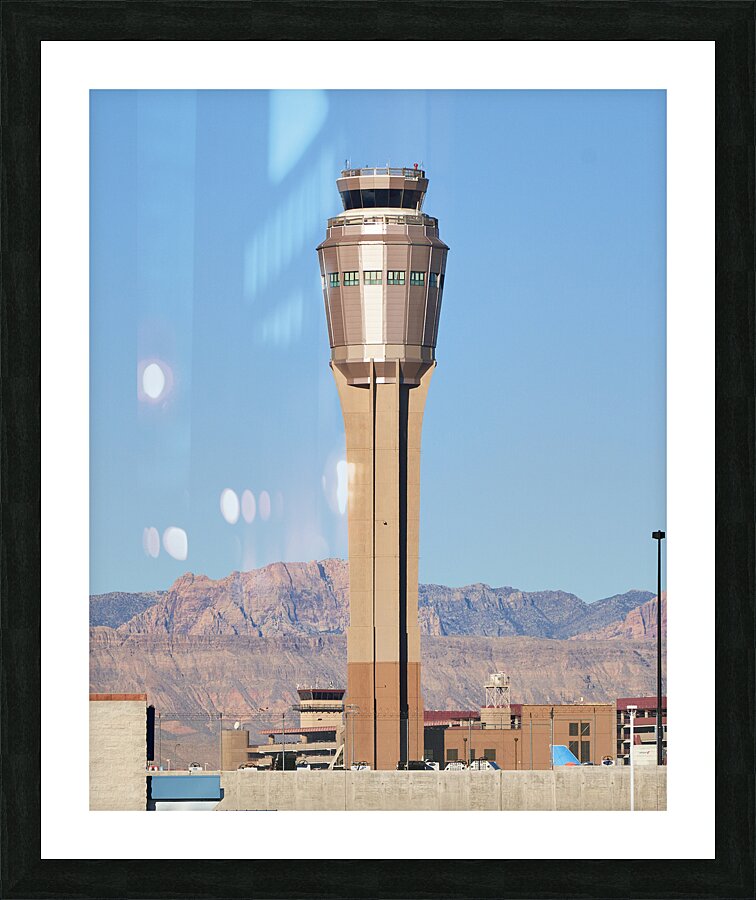 McCarran Airport   Las Vegas NV A7301482 Picture Frame print