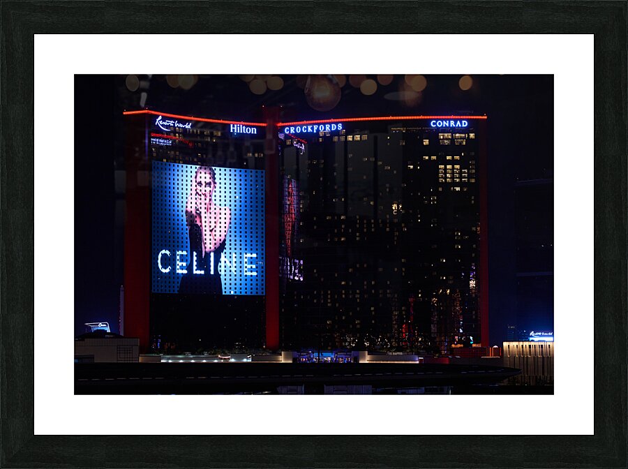 Resorts World   Las Vegas NV 7R300532 Picture Frame print