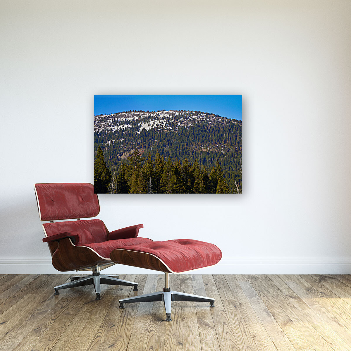 Snow Capped Mountain at Lake Tahoe CA 7R300695.jp Reproduction