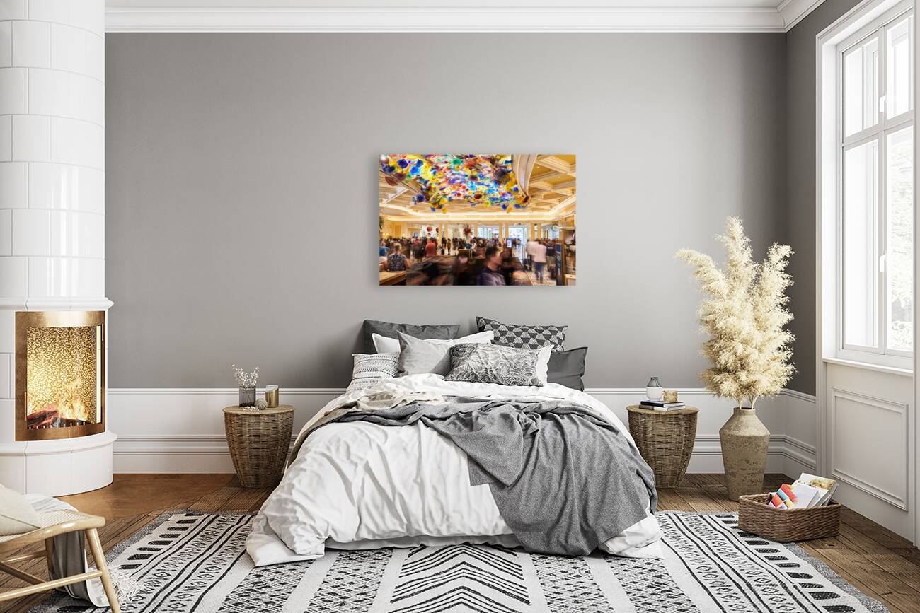 Bellagio Casino Lobby   Las Vegas NV DSC03442 Reproduction