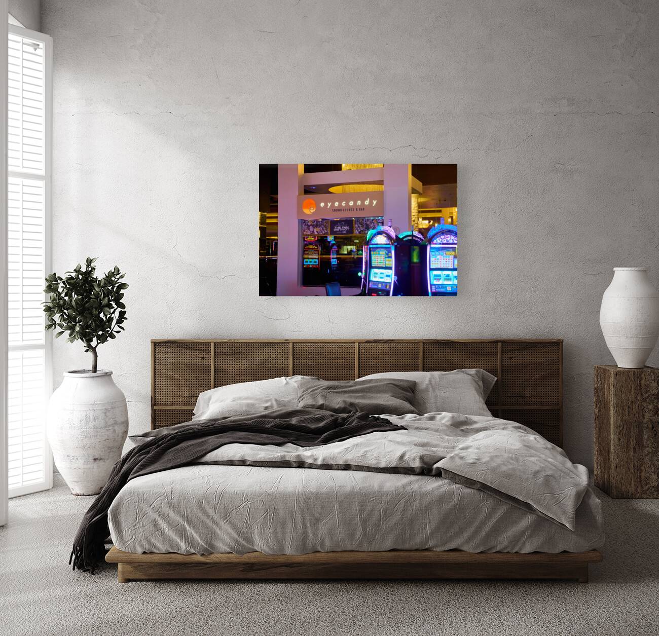 Eye Candy Lounge in Mandalay Bay   Las Vegas NV S Reproduction