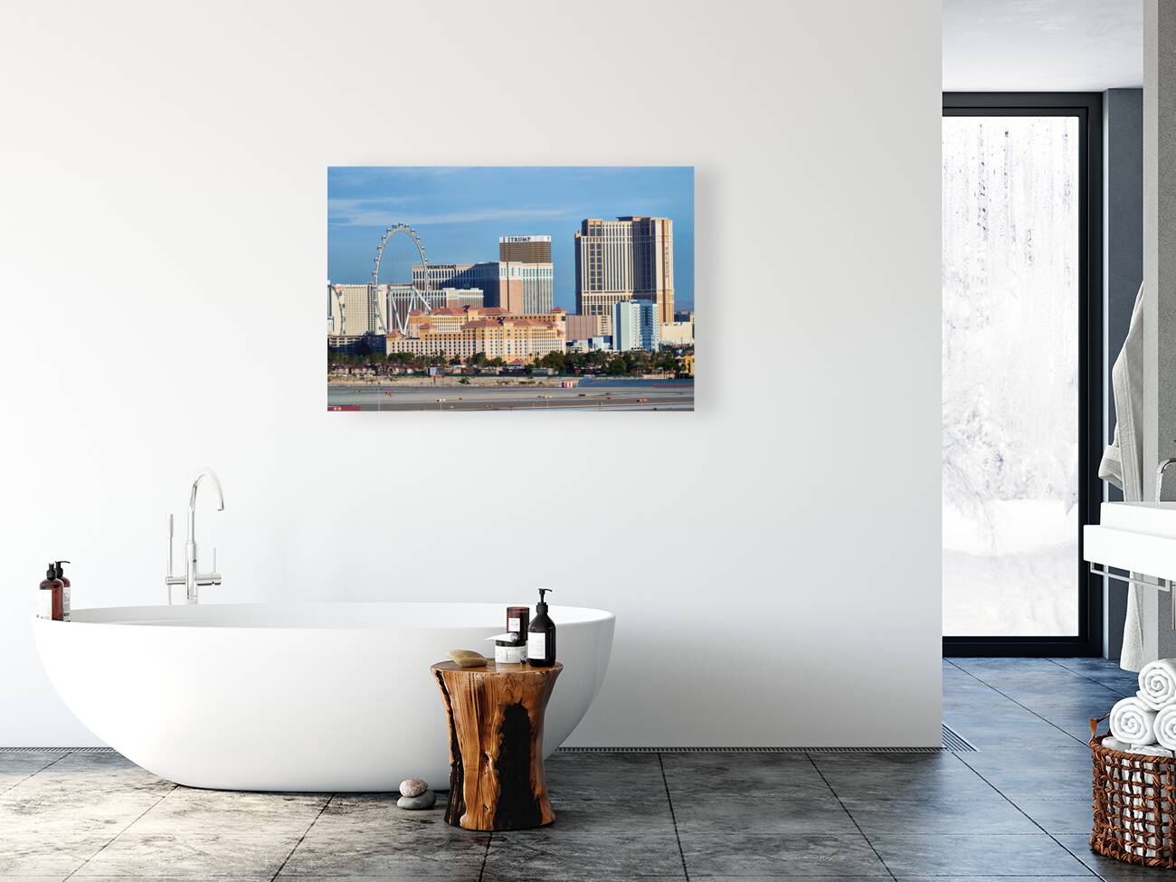 Las Vegas Skyline 7R308187 Reproduction