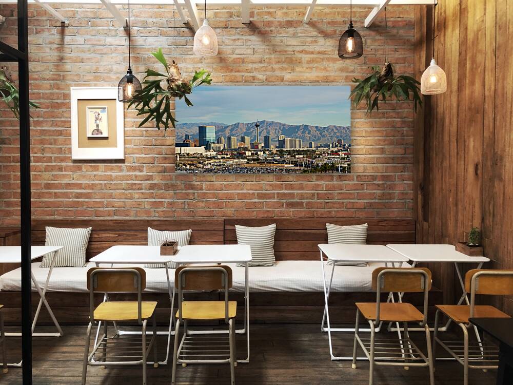 Las Vegas Skyline A9200206 Reproduction