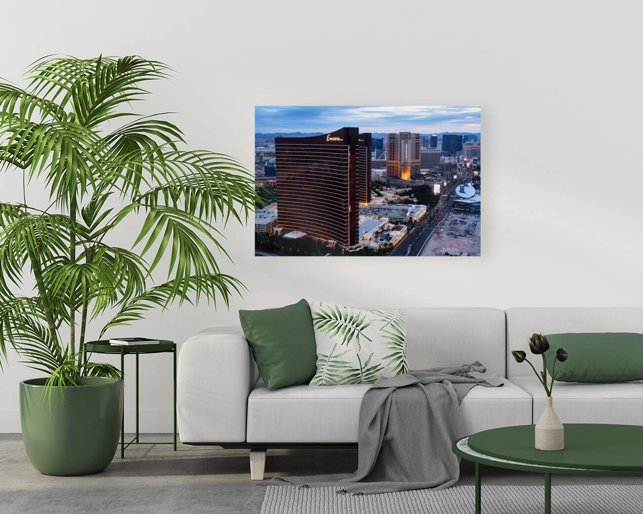 Las Vegas Skyline A9200622 Reproduction