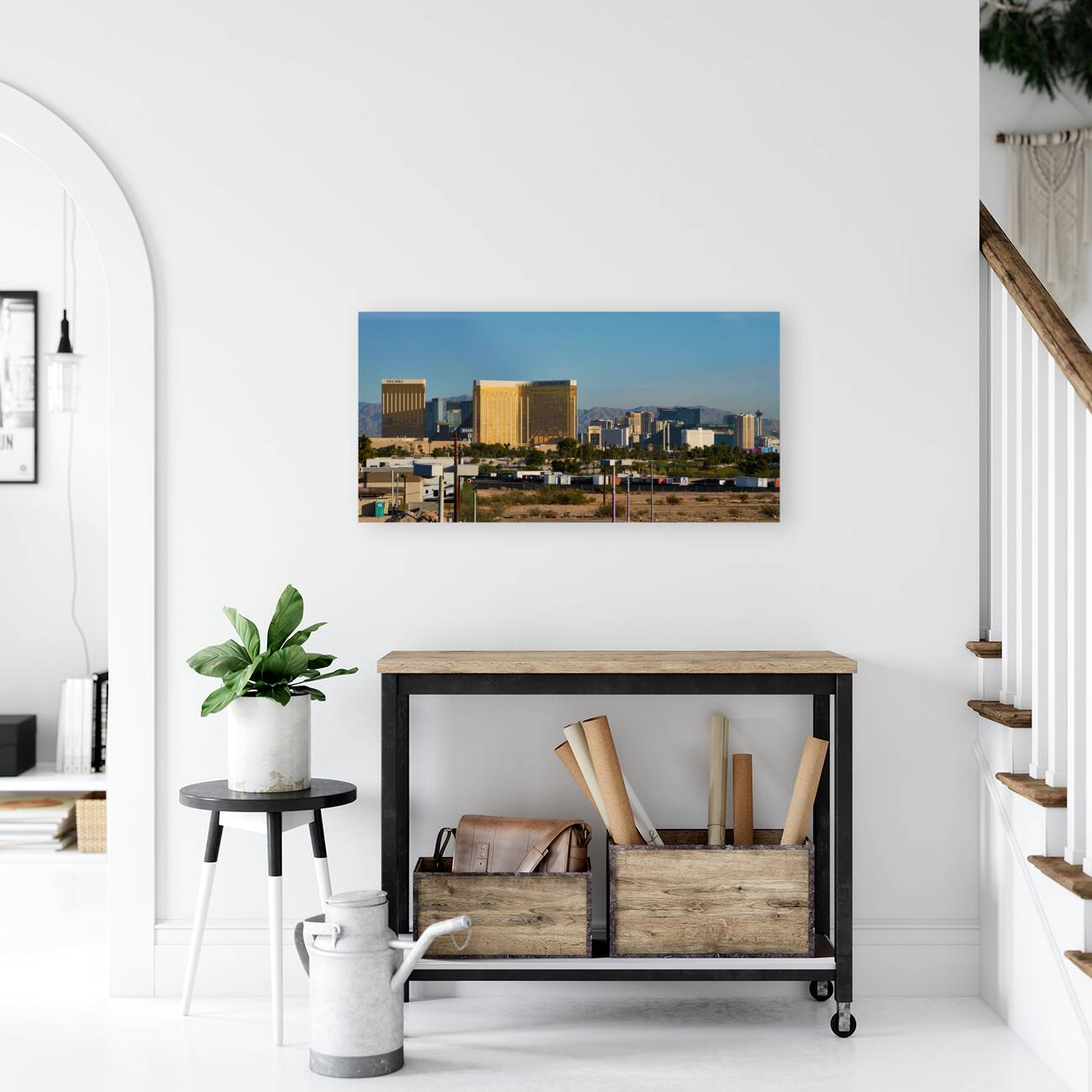 Las Vegas Skyline A9201506 Reproduction