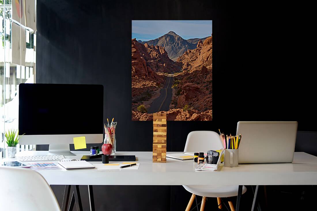 Mouse Tank Road at Valley of Fire State Park NV S 1708348695.6231 Reproduction