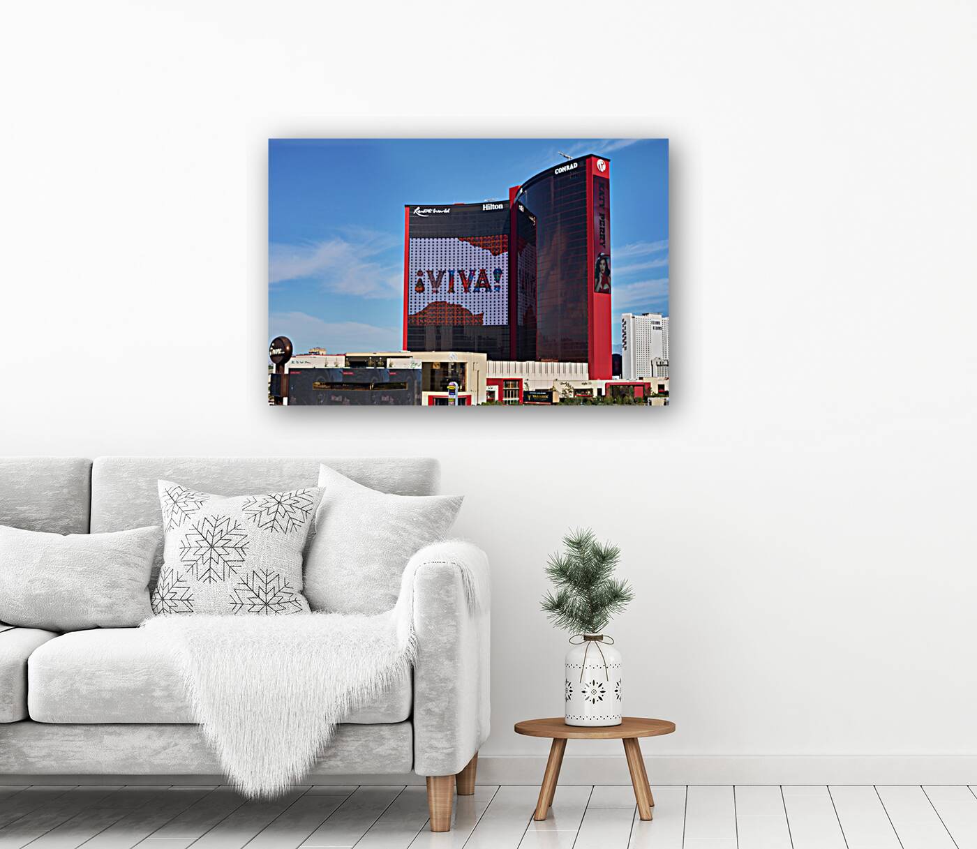 Resorts World   Las Vegas NV A9201697 Reproduction