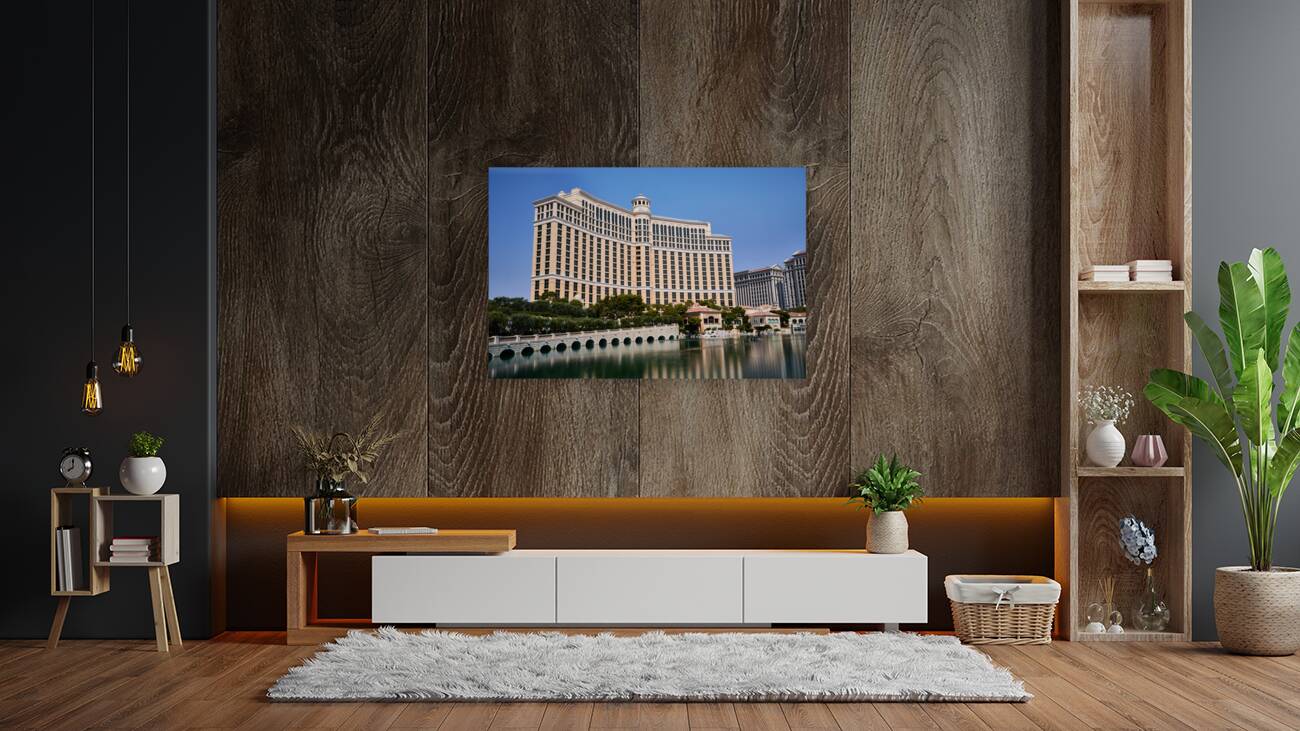 The Bellagio   Las Vegas NV 7R309685 Reproduction