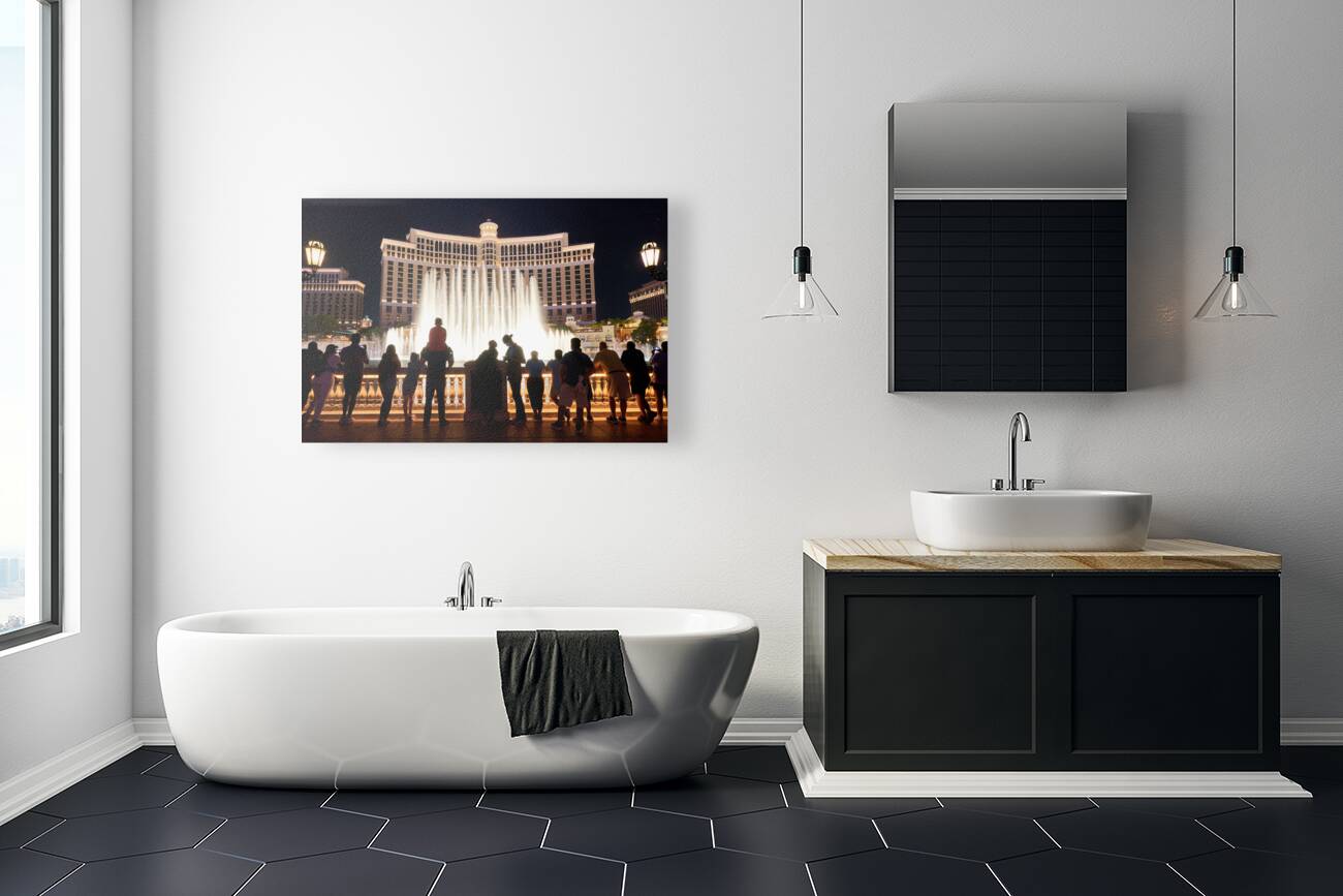 The Bellagio Fountains   Las Vegas NV DSC04656.jp Reproduction