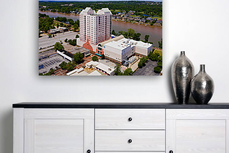 River Place Condominiums Aerial View   Augusta GA by Sanjeev Singhal