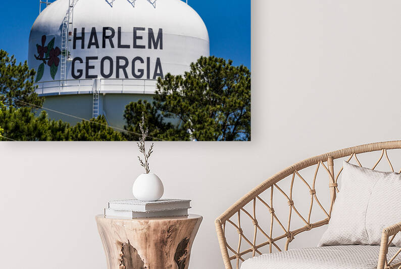 Water Tower   Harlem GA 03890 by Sanjeev Singhal