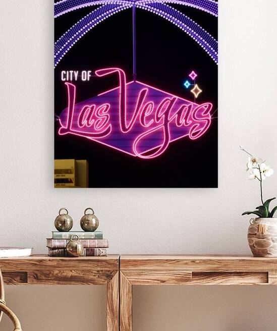 City of Las Vegas Sign at the Strat DSC07900 by Sanjeev Singhal