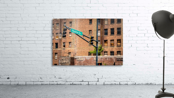 Peachtree Street Sign   Atlanta GA 6527 Wall Preview
