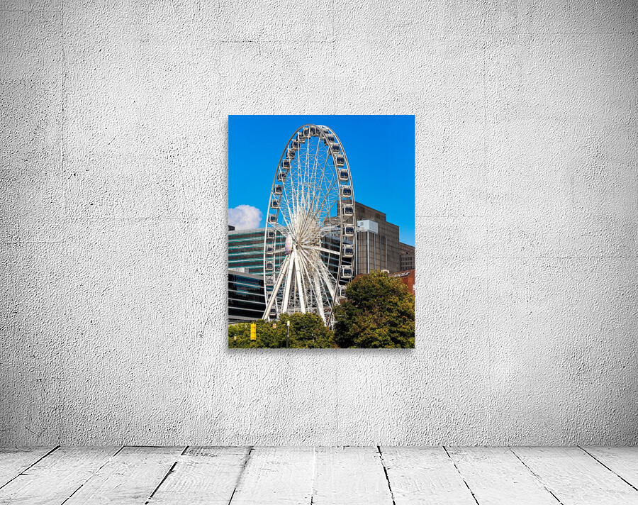 Skyview Atlanta Ferris Wheel Centennial Park 7512 Aperçu sur mur