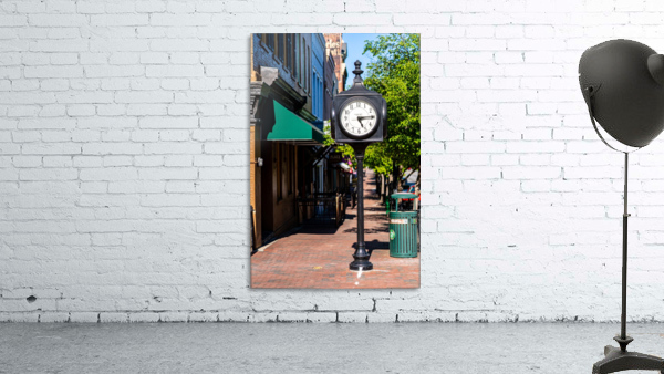 Clock in Downtown Athens GA 07262 Wall Preview