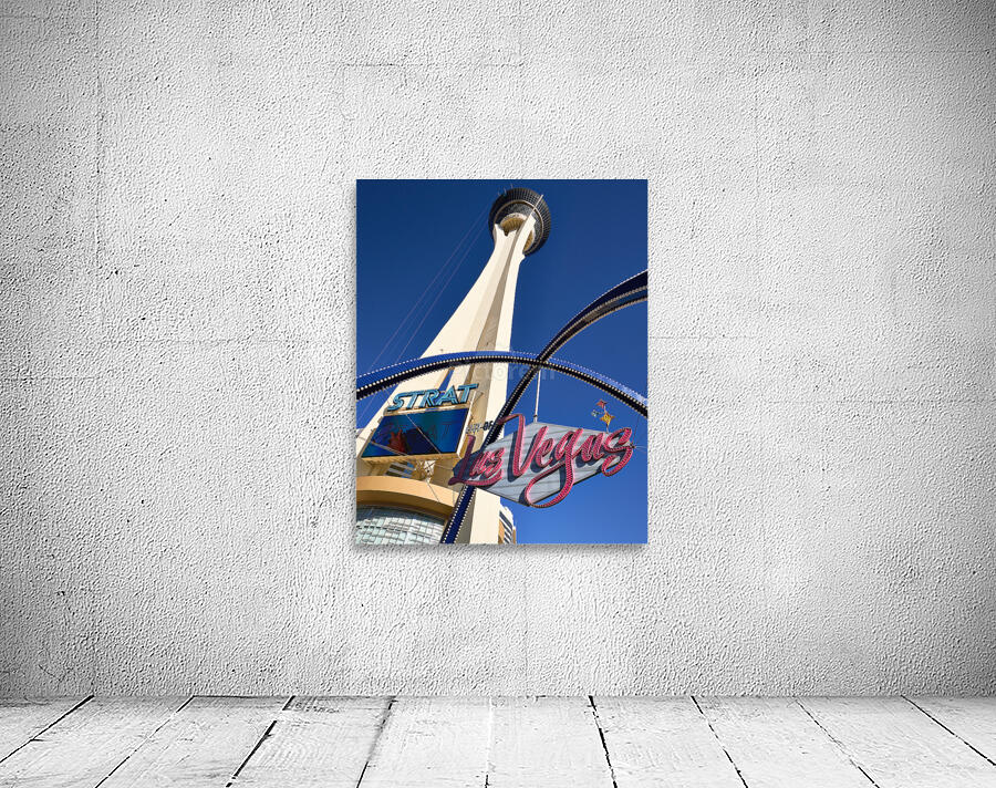City of Las Vegas Sign at the Strat DSC07385 Wall Preview