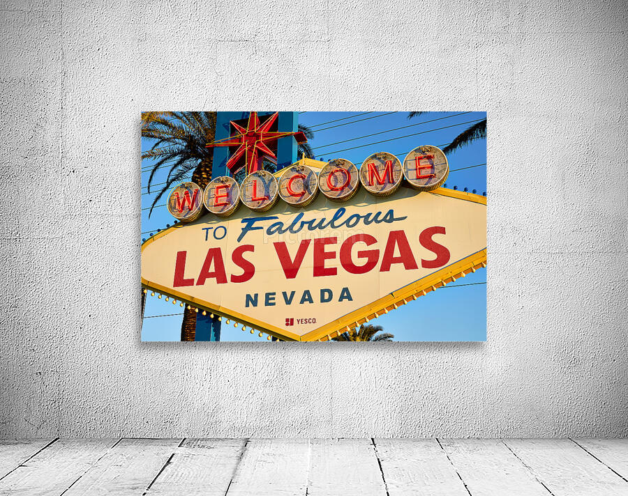 Las Vegas Sign   Las Vegas NV DSC07139 Wall Preview