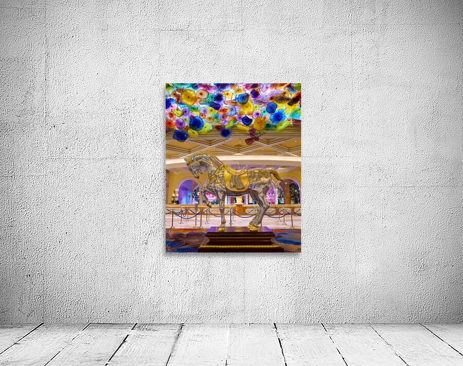 Lobby at Bellagio Casino   Las Vegas NV DSC08308. Wall Preview